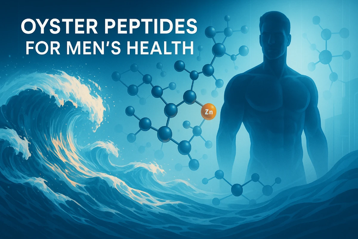 Oyster peptides for men’s health — marine-derived bioactive peptides supporting vitality, energy, and reproductive wellness | EYOSON®